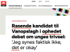Click bait fra DR, screenshot.
