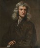 Portræt af Isaac Newton malet af Godfrey Kneller i 1689.