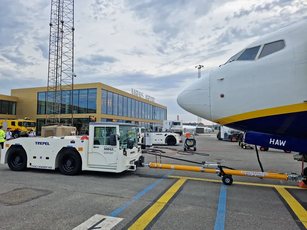 Aarhus Airport fotograferet i 2023.